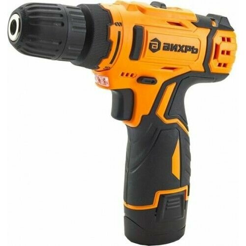 Аккумуляторная дрель-шуруповерт вихрь ДА-12Л-2К 72147 15255₽
