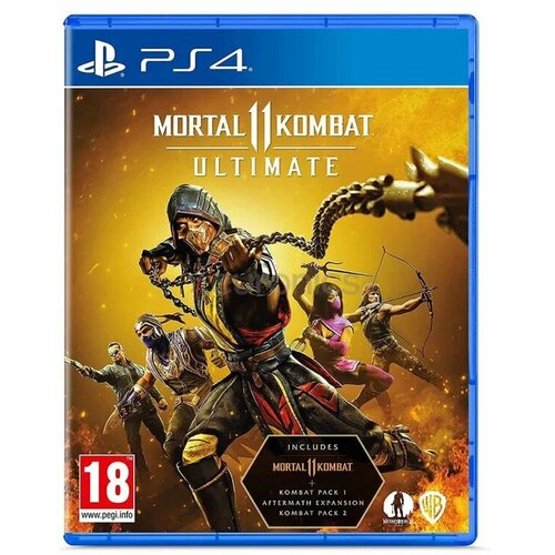 Игра Mortal Kombat 11 Ultimate Edition (PlayStation 4, Русские субтитры) игра для sony ps4 mortal kombat 11 ultimate русские субтитры