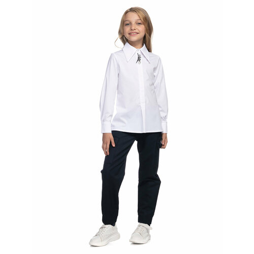 Блуза LETTY, размер 128, белый блуза letty белый 128