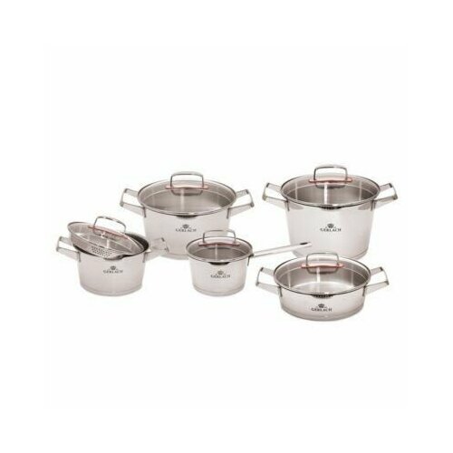 Набор кастрюль Gerlach Superior 10 предметов