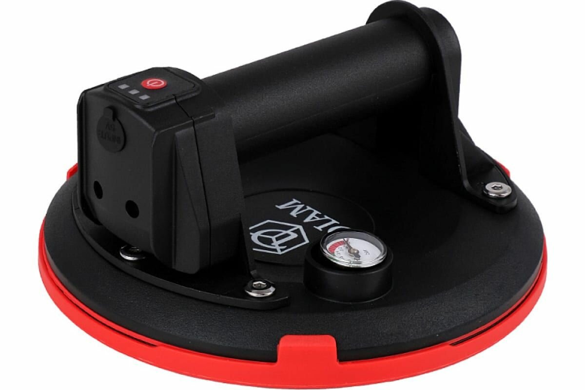 Аккумуляторная присоска с манометром Diam 205 мм 600142