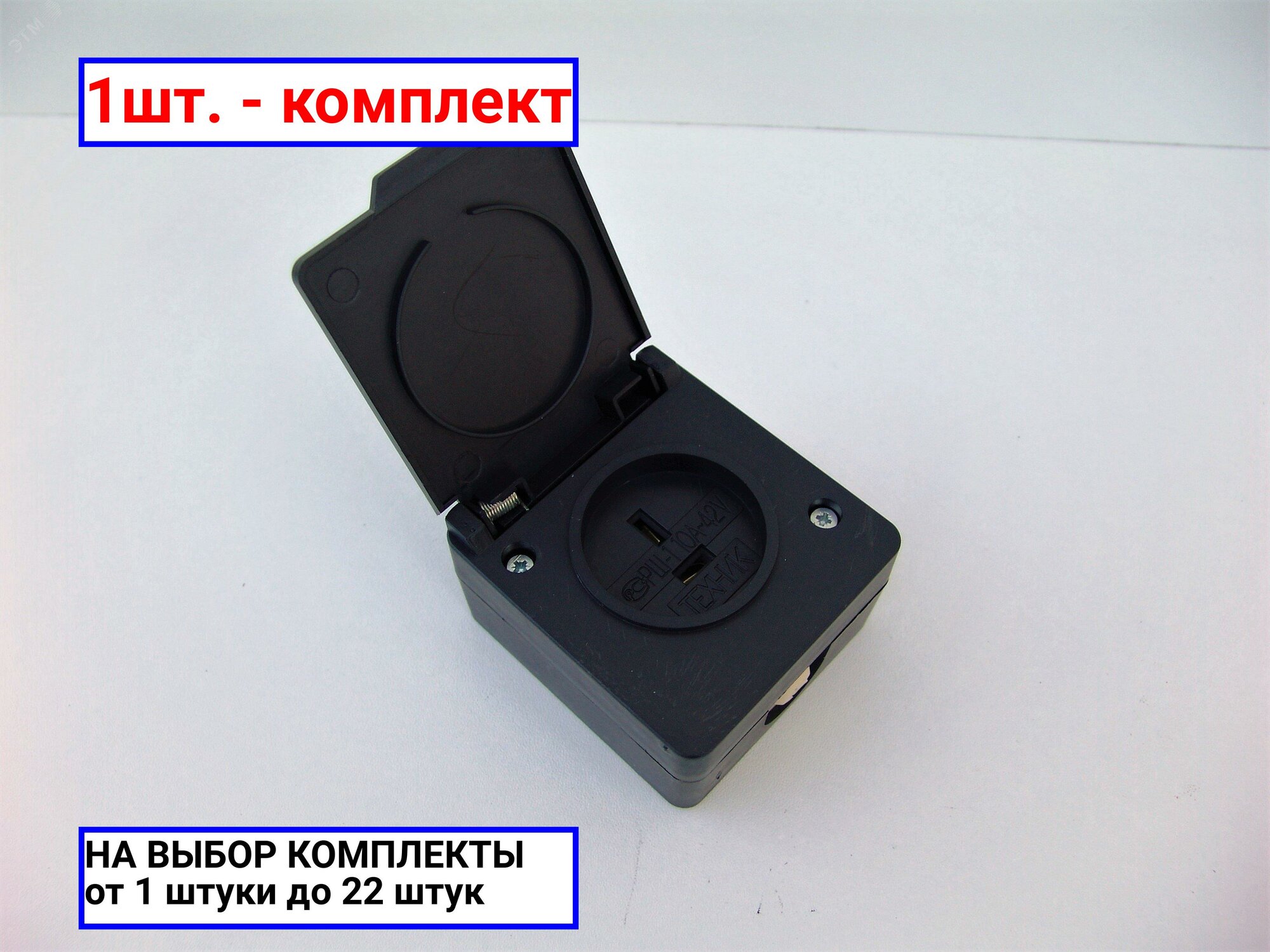 Розетка низковольтная РП-2Б (РШ-п-2-о-IP43-01-10/42) (12-42В) — купить ...