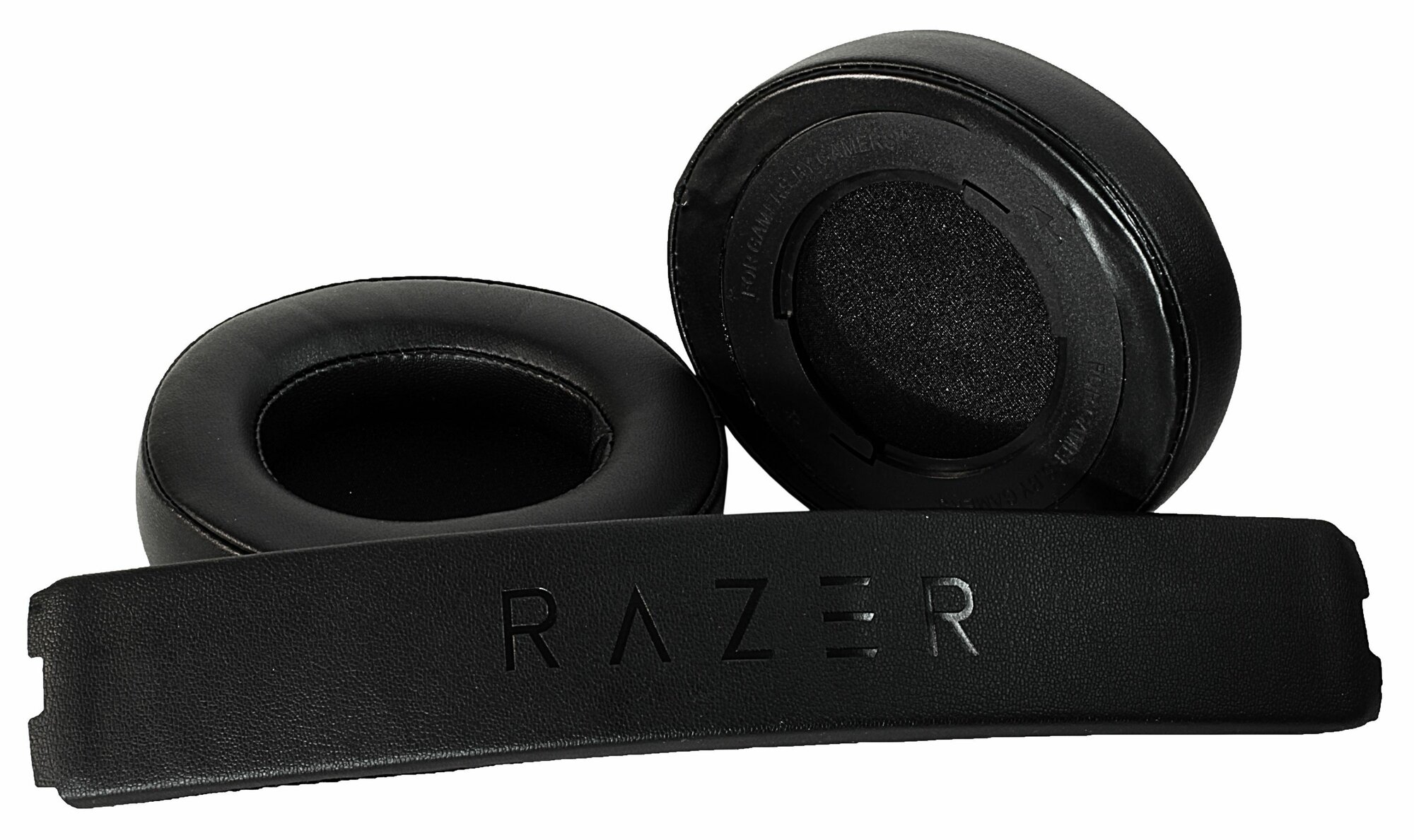 Амбушюры + обшивка оголовья для наушников Razer Kraken PRO V2 / Kraken 7.1 V2