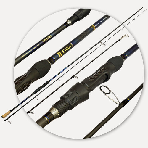 Изображение товара Спиннинг штекерный Ryobi Excia, длина 2,70 метра, тест 3-18 грамм