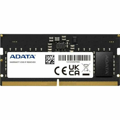 Модуль памяти ADATA 8GB DDR5 4800 SO DIMM Non-ECC CL40 11V Bulk 339200₽