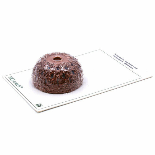 Шероховальная твердосплавная контурная полусфера HQ-6424-05CW 55мм25ммрезьба 38 дюйма 24UNF зернистость 24 2301₽