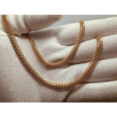 Цепь Красносельский Ювелирпром, красное золото, 585 проба, длина 55 см, средний вес 16.66 г