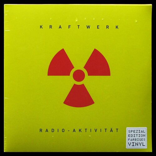 Виниловая пластинка Kling Klang Kraftwerk Radio-Aktivitat coloured vinyl german version booklet 6710₽
