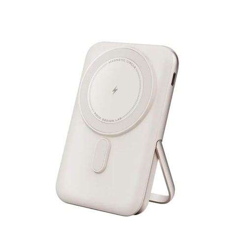 ROCK Внешний аккумулятор P20P30 PD20WPD30W Magnetic Holder Wireless Power Bank 10000mAh 10000 мАч бежевый 294400₽