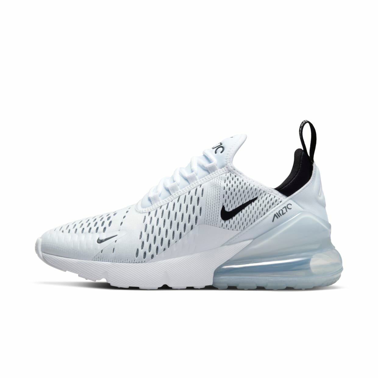 Кроссовки NIKE W AIR MAX 270, полнота F, размер 8 US, белый