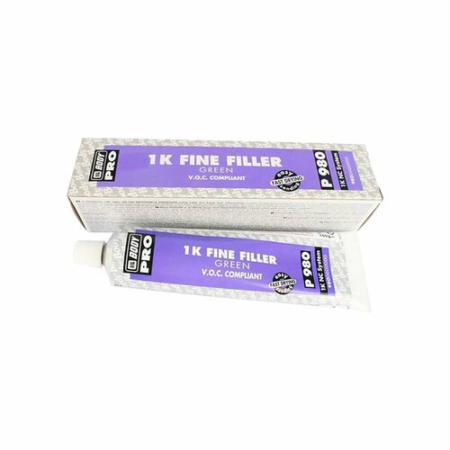 Нитрошпатлевка автомобильная Body F980 Green 1K Fine Filler 015 кг 552₽