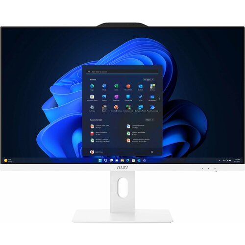 MSI Моноблок MSI Pro AP272P 14M-612RU 27" Full HD i7 14700 (2.1) 16Gb SSD1Tb UHDG 770 Windows 11 Professional GbitEth WiFi BT 120W клавиатура мышь Cam 1920x1080 9S6-AF8322-612 белый