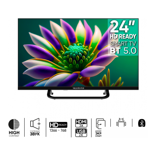 Телевизор Topdevice Frameless Neo TDTV24CS04H_BK 1210000₽