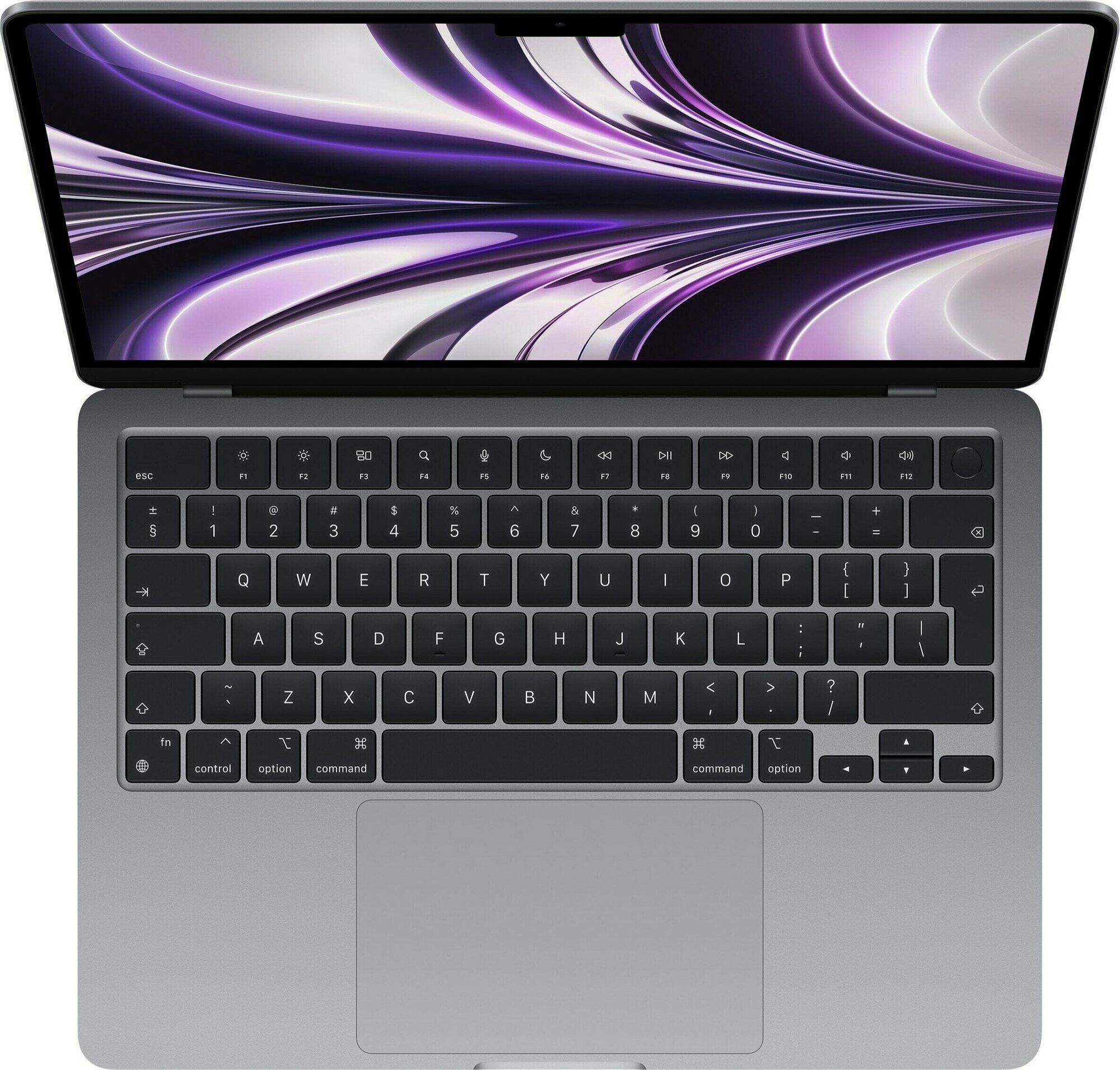 Apple MacBook Air 13" (M2, 8C CPU/8C GPU, 2022), 8 ГБ, 256 ГБ SSD, A2681 (MLXW3) Серый космос
