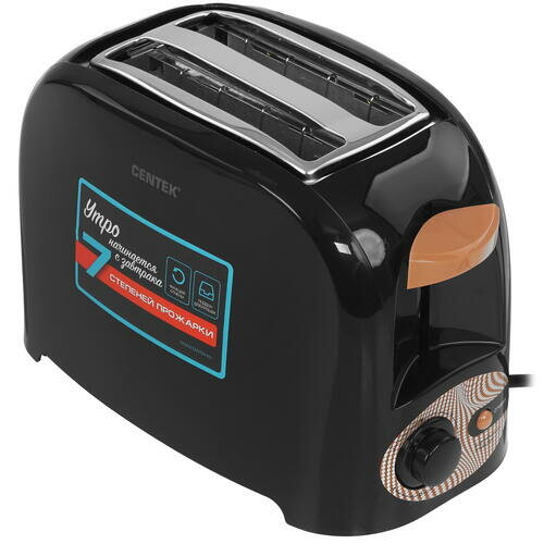 Тостер Centek CT-1420 черный