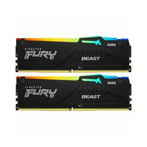 Оперативная память Kingston Fury Beast RGB KF556C40BBAK2-16 1150700₽