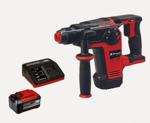 Изображение товара Перфоратор аккумуляторный Einhell PXC TP-HD 18/26 Li BL, 1 акк 5.2 Ач+ЗУ (4514265SET)