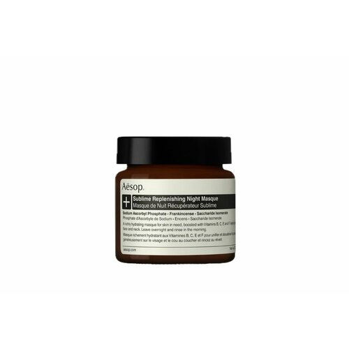 AESOP Восстанавливающая ночная маска для лица Sublime Replenishing Night Masque 60 мл 23490₽