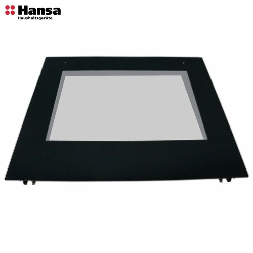 Внешнее стекло духовки плиты Hansa 9088457 595462430 мм черное FCCW64009 FCEW682109 FCMW681009 FCCI69228 FCGX621009 1086000₽