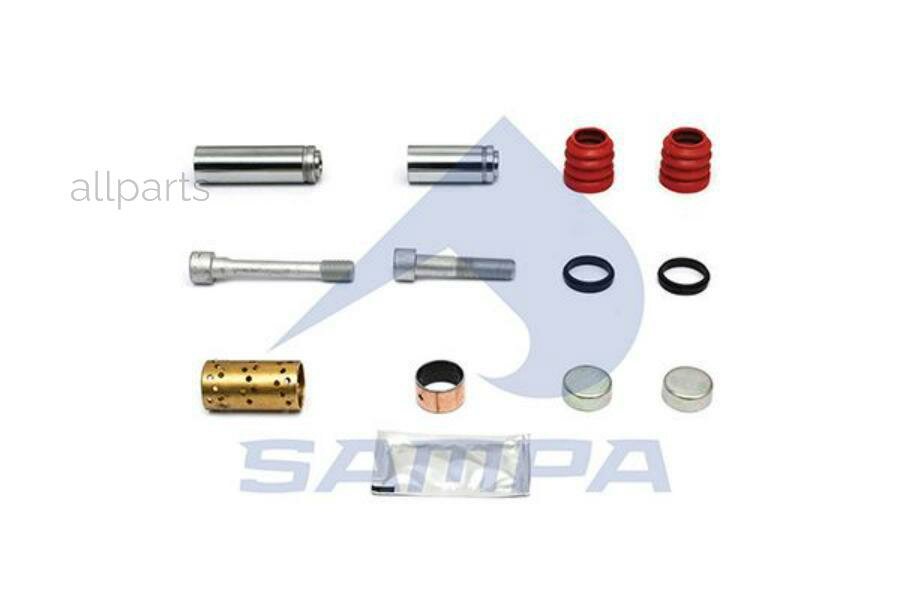 SAMPA 095596 р/к диcк. тормоза!12(мр)2напр,2винта,2пыльн,2крыш, бронз. втулка,2упл. кольца, смазка\MB 815