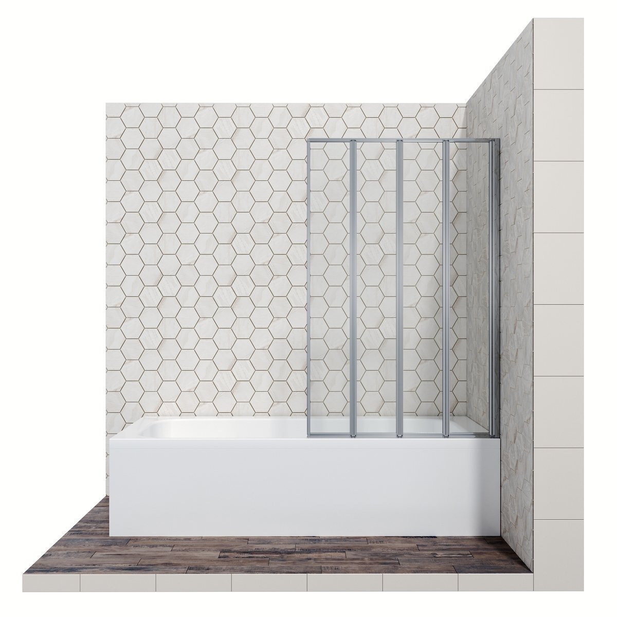 Шторка для ванны Ambassador Bath Screens 90x140 16041110R правая