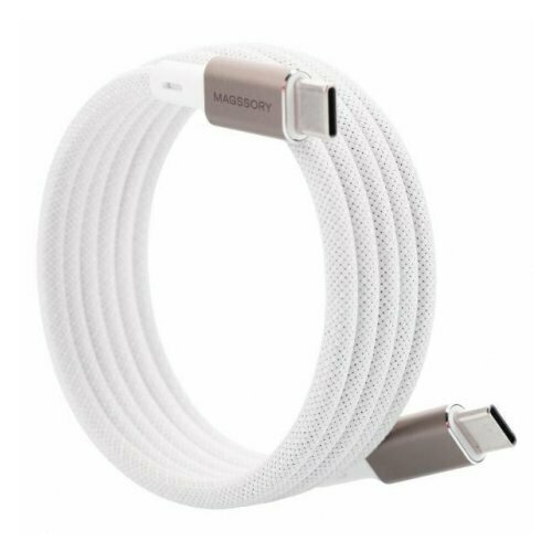 Кабель Magssory магнитный USB-C USB-C A 60Вт 12м титан 1490₽