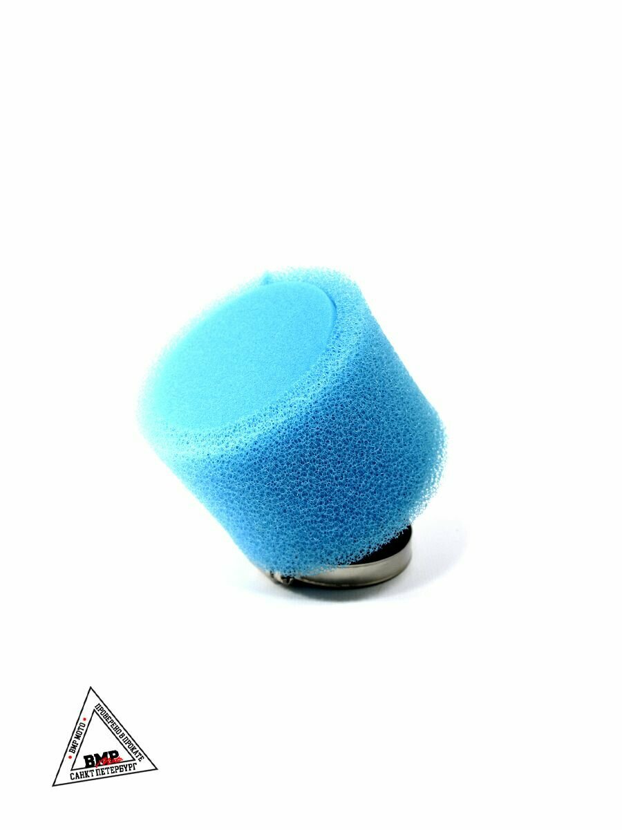 Фильтр воздушный нулевик 42 мм поролон синий — фото 1