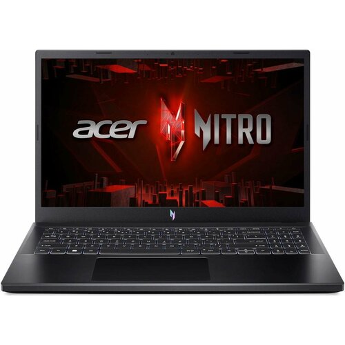 Ноутбук Acer Nitro V 15.6" 1920x1080 FHD 144Hz IPS (Intel Core i7-13620H, 16GB RAM DDR5, 512 GB SSD, NVIDIA GeForce RTX 4060, Windows 11 Home) ANV15-51-789J черный, темный, серый