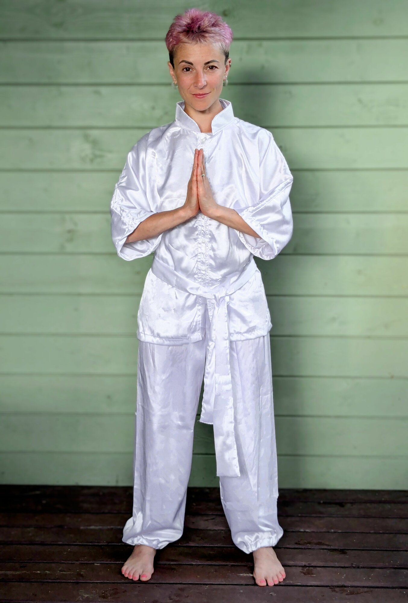 Кимоно для ушу SPITFIRE, размер 120, белый