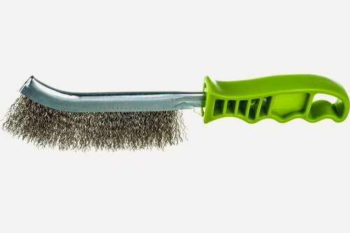 Изображение товара Дело техники 270251 Щётка с пластиковой рукояткой и щетиной из нержавеющей стали