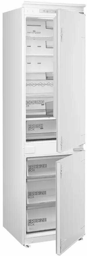 Холодильник встраиваемый Midea MDRE414FGE01 Белый Б/У — фото 1