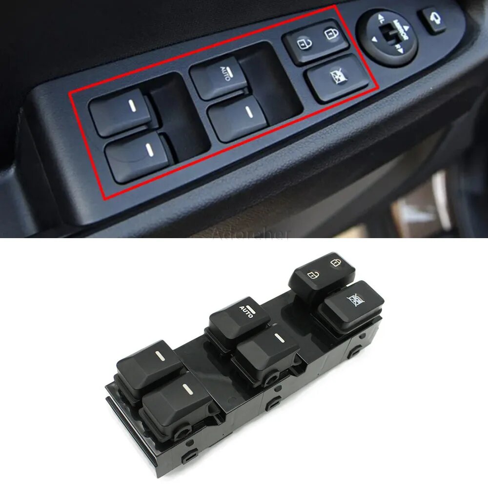 Для Kia Sportage R переключатель стеклоподъемника 2012 2013 2015 2016 кнопки окна Obd кнопки двери автомобиля