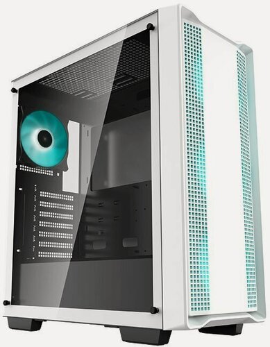 Изображение товара Корпус Deepcool CC560 V2 белый без БП ATX 8x120mm 5x140mm 1xUSB2.0 audio bott PSU