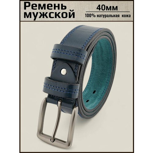 Ремень Mr. Belt для мужчин, размер 110, синий