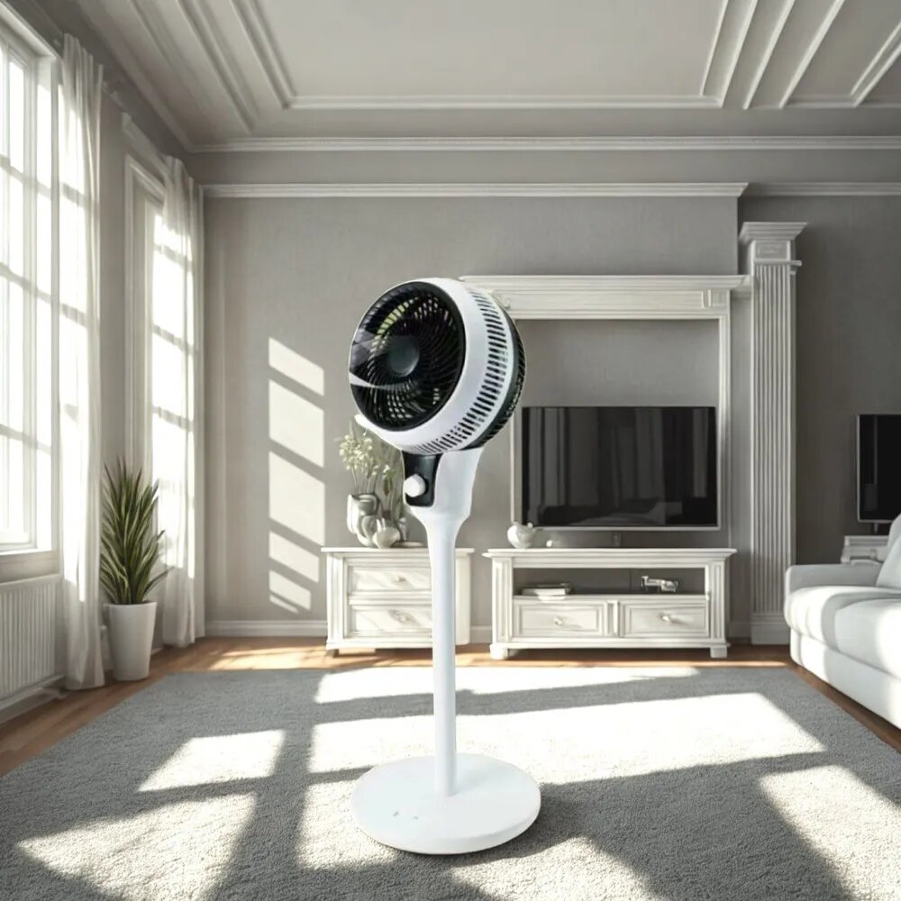 Вентилятор напольный для дома и офиса ZDK FANHJ-190, 3 скорости