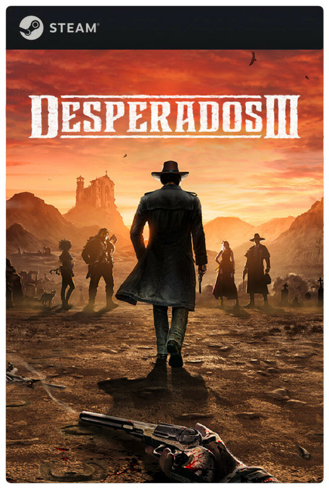 Игра DESPERADOS III для PC, Steam, электронный ключ