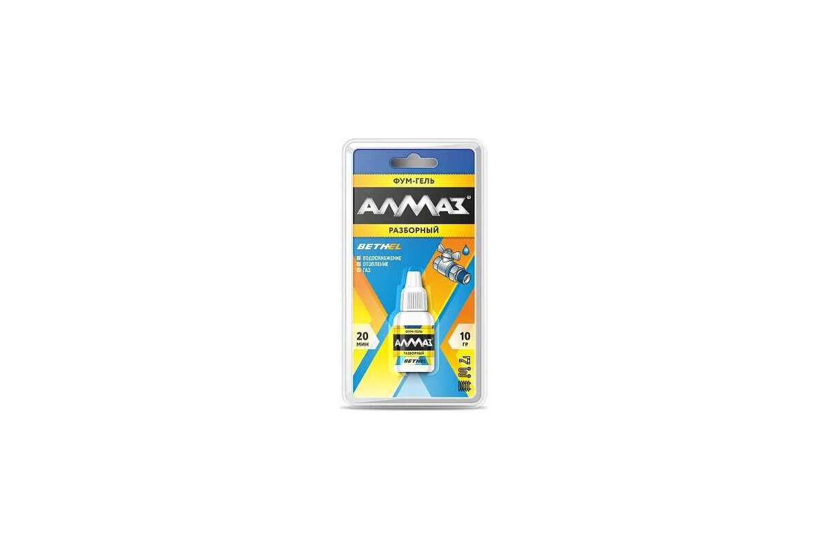 Фум-гель Aлмаз «Алмаз» разборный, 10 г AG-554