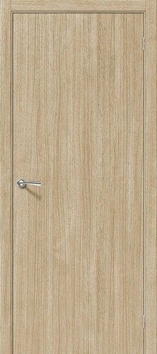 Изображение товара Межкомнатная Дверь Финиш Флекс Bravo Гост-0 Л-21 БелДуб 600x2000мм (Полотно+Коробка+5 Наличников) / Браво.