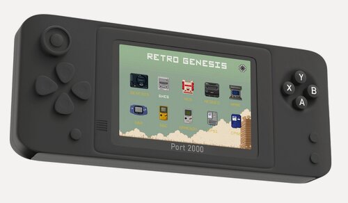 Изображение товара Портативная игровая консоль Retro Genesis Port, 2000 игр, 3,5" экран