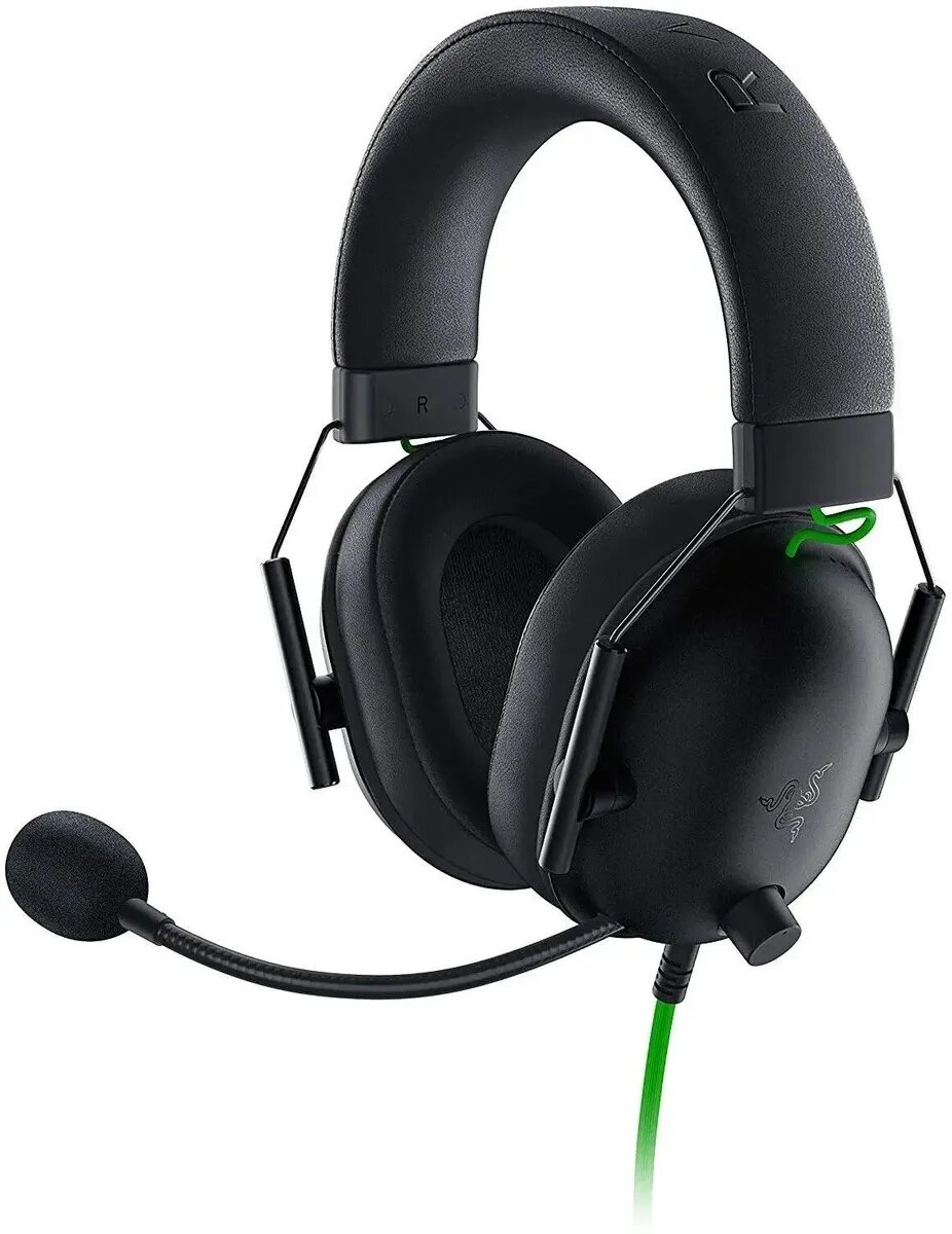 Гарнитура игровая Razer Blackshark V2 X, для компьютера и игровых консолей, мониторные, проводные, черный [rz04-03240100-r3m1]
