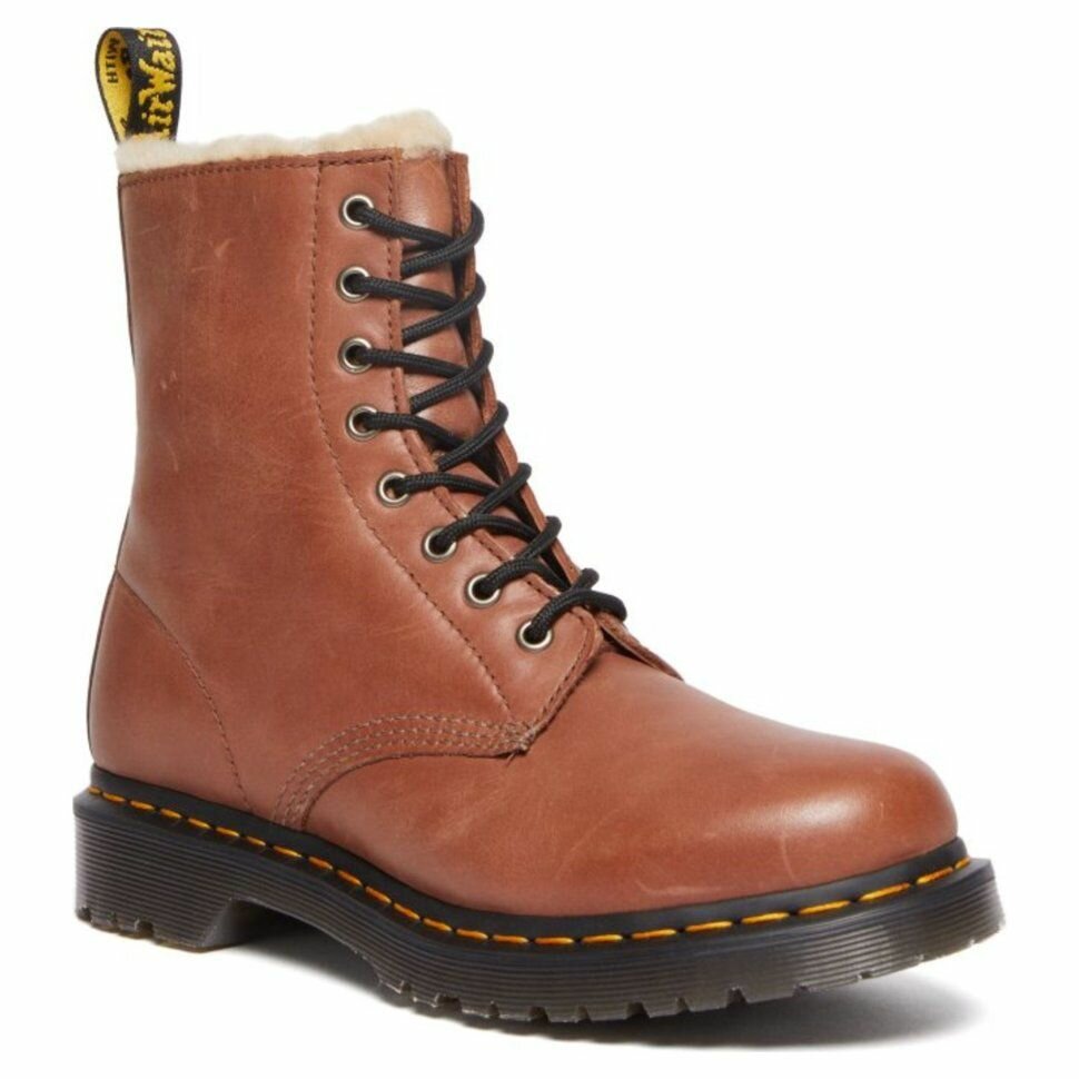 Ботинки Dr. Martens, размер 37 EU, коричневый