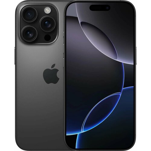 Смартфон Apple iPhone 16 Pro Max 512 Gb 69 Black Titanium nano-SIM eSIM черный 173990₽