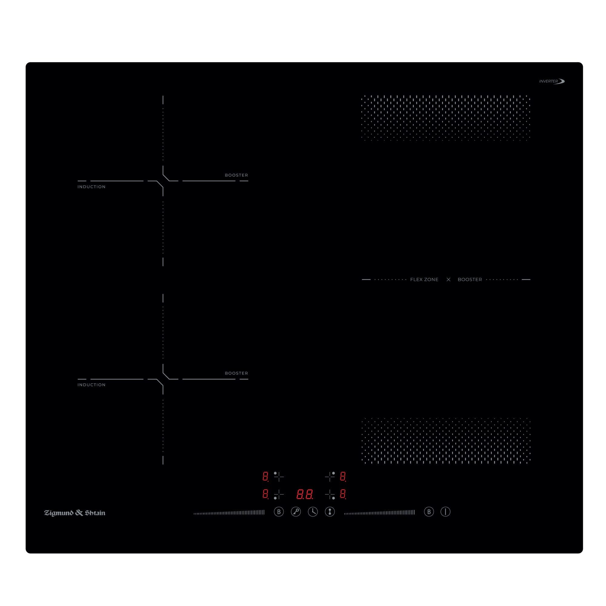 Индукционная варочная поверхность Zigmund & Shtain CI 61.6 B