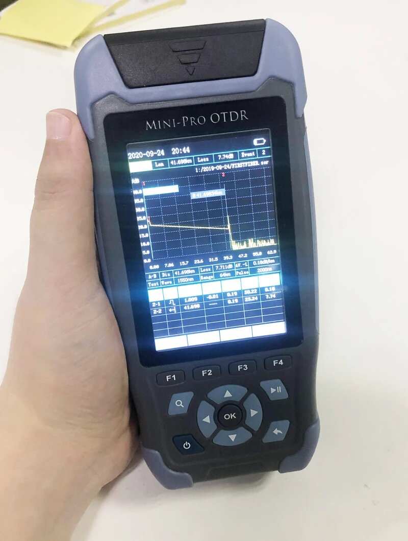 Рефлектометры IOT OTDR Мини-рефлектометр FF-980REV 9 в 1, 1310nm 1550nm (UPC)