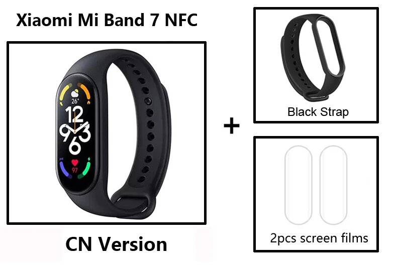 Xiaomi Mi Band 7 NFC фитнес-браслет