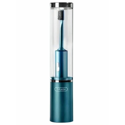 Электрическая зубная щетка Xiaomi T-Flash UV Sterilization Q-05 зеленая 41000 импульсовмин 4 режима работы 4980₽