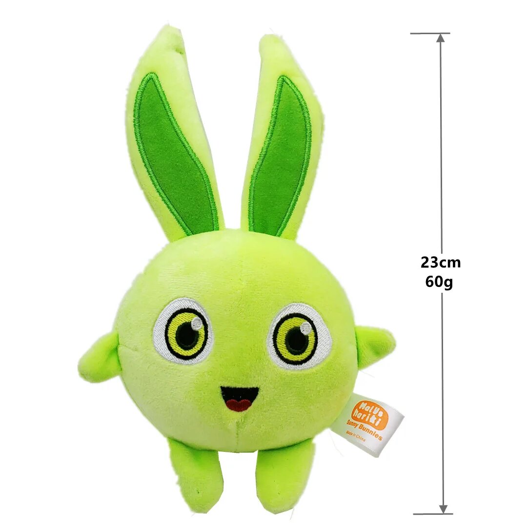 Солнечные зайчики плюшевые игрушки Зеленый, 23cm Green