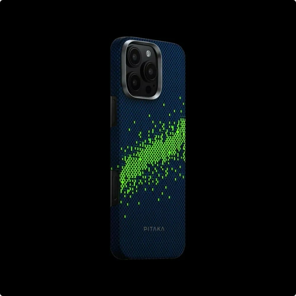 Светящийся чехол StarPeak Luminous Case для iPhone 16 Pro Max Milky way galaxy принт млечный путь KI1604PMYG
