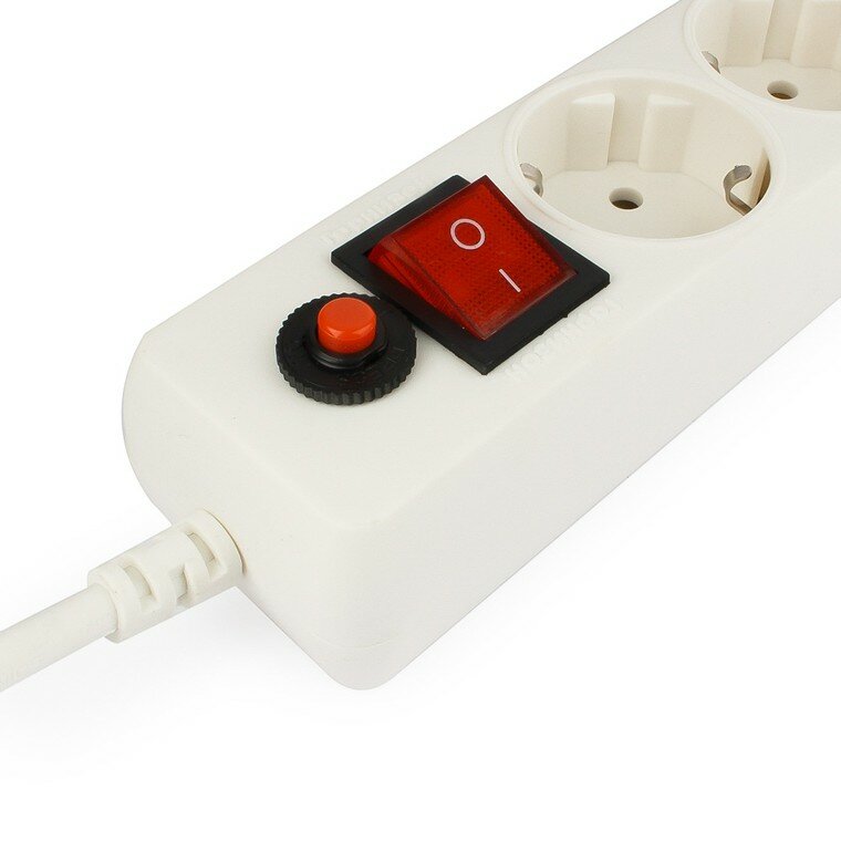 Сетевой фильтр гарнизон ECL-5-U2-W-1.8 (5 розеток 18 М) белый