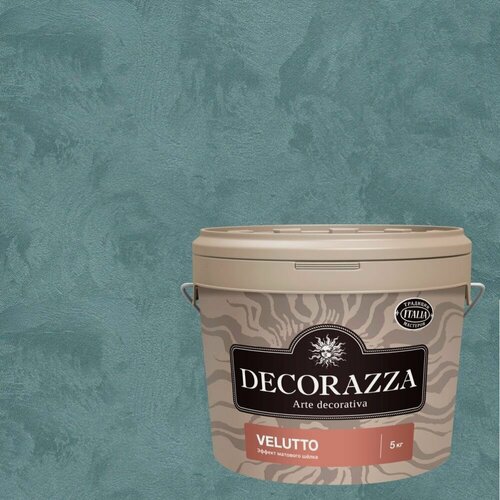 Изображение товара Декоративная штукатурка с эффектом матового шёлка Decorazza Velluto (5кг) VT 10-60